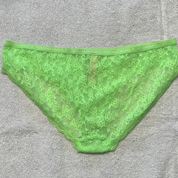 Set of 3 Victoria's Secret Neon Stretch Lace Panties - Picture 3 of 7